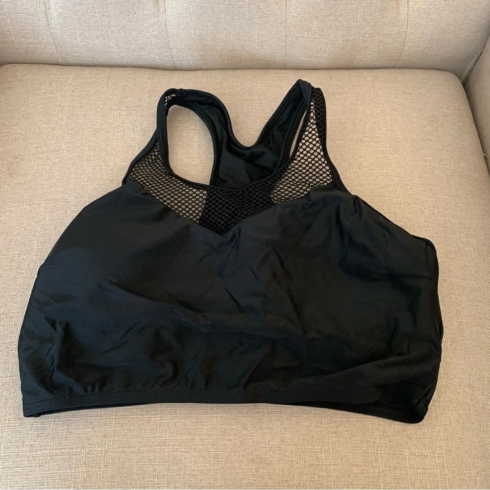 High Waisted Bikini Top and Bottom Size Small Black and White - Picture 7 of 9